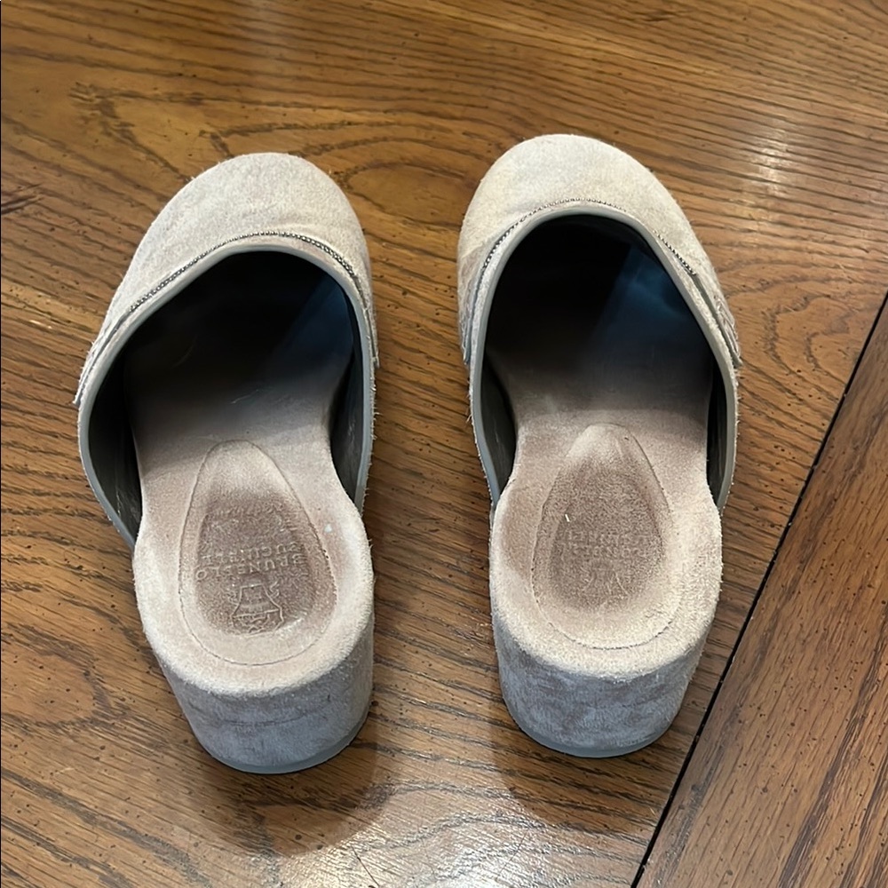 BRUNELLO CUCINELLI
Monili Suede Clogs, size 37‎ - Picture 4 of 15